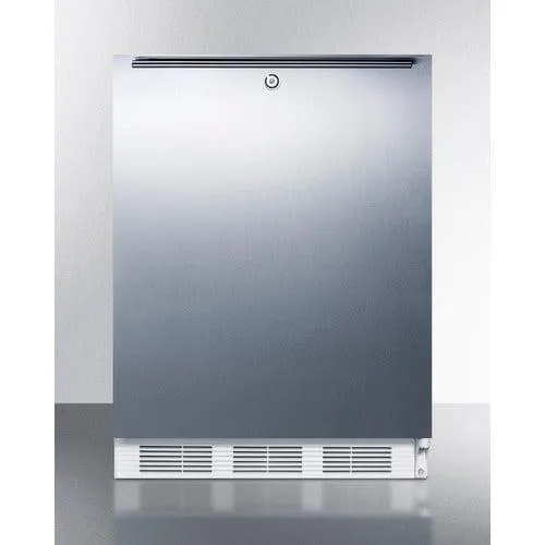 Accucold 24" ADA Refrigerator - SS Door & Horizontal Handle (FF7LWBISSHHADA)