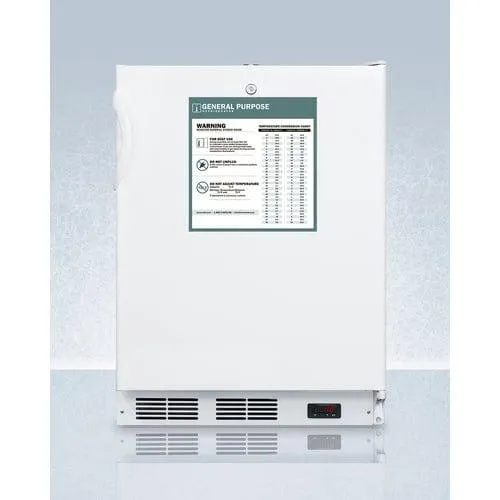 Accucold 24" Panel-Ready Glass Refrigerator - ADA (FF7LWBIADAGP)