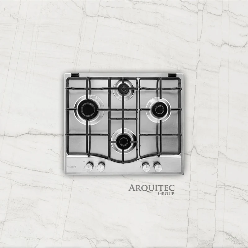 Cubierta de gas acero inoxidable 60cm - PCN642IXA | Ariston