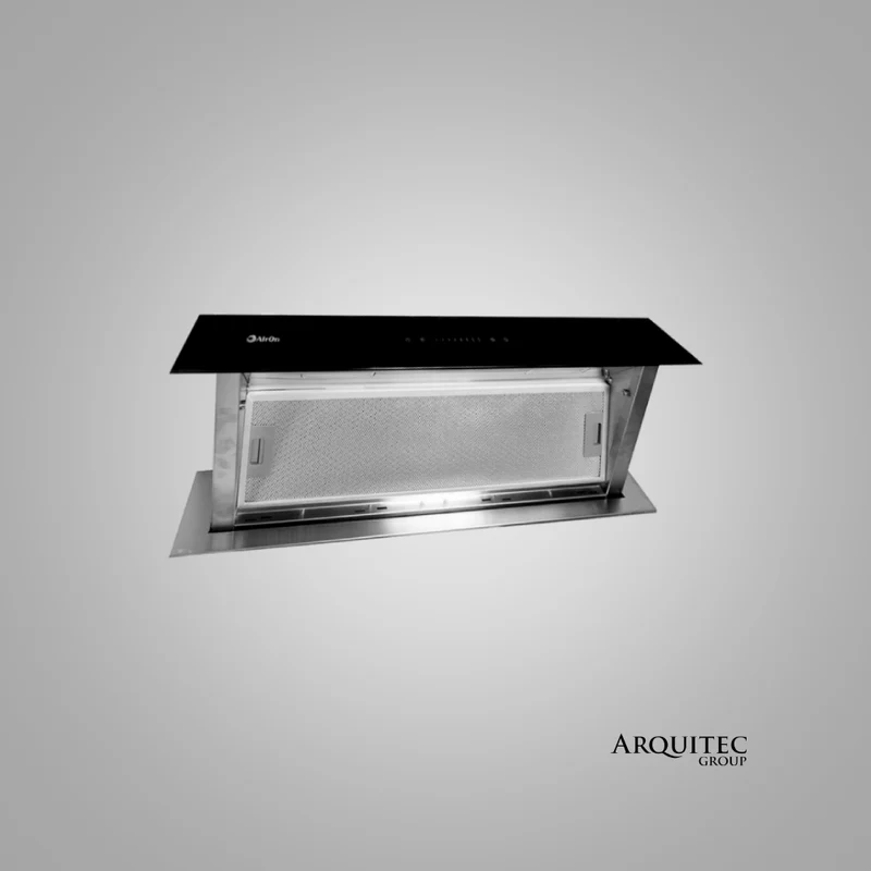 Campana Downdraft 90 cm | Vidrio negro - 3588FD900B - AirOn