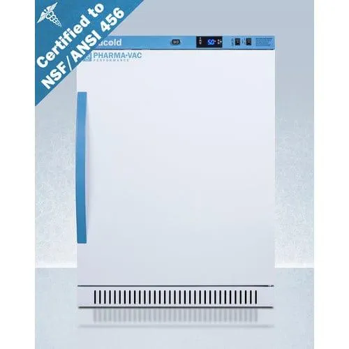 Accucold ARS6PV456 | 6 Cu/Ft ADA Height Vaccine Refrigerator