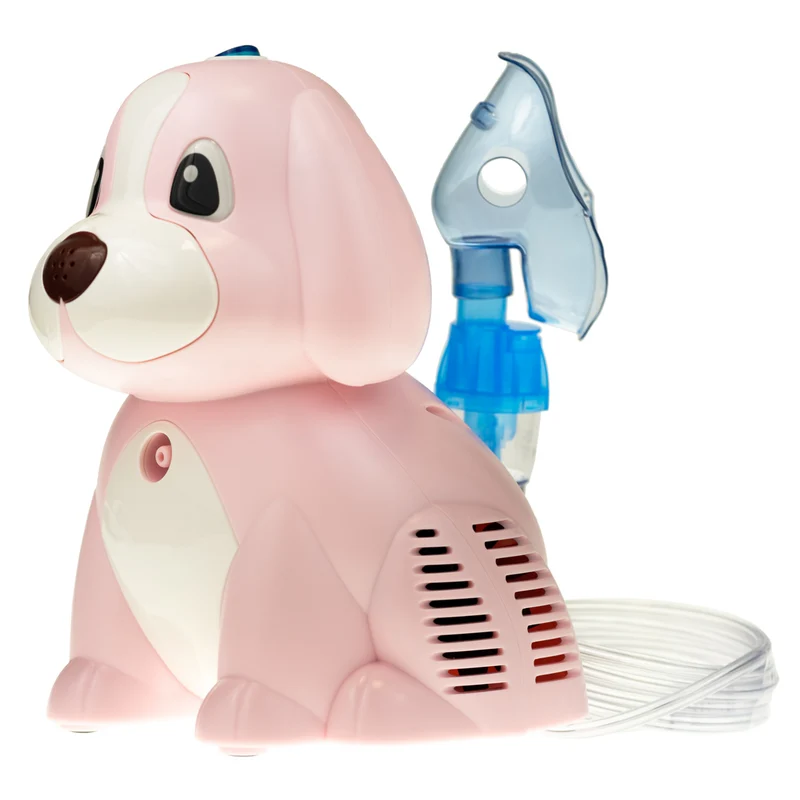 Inhalador eléctrico infantil modelo cachorro, perfecto para niños apto para adultos, accesorios de inhalación para niños y adultos Omnibus BR-CN171