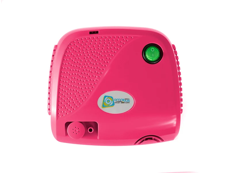 Inhalador con compresor de pistón BR-CN116B Omnibus rosa