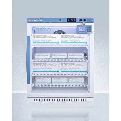 Accucold 6 Cu. Ft. Vaccine Refrigerator - With Data Logger (ARG61PVBIADADL2B)