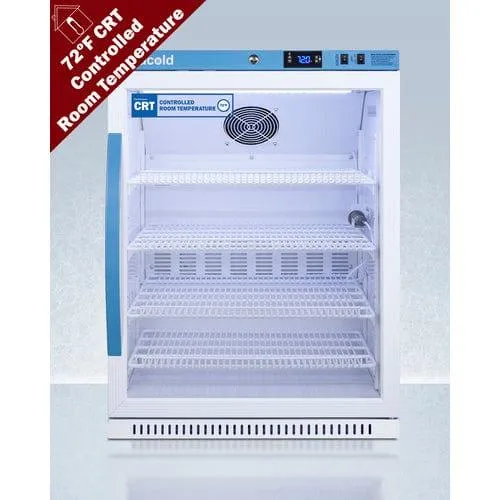 Accucold ARG61PVBIADA-CRT | 6 Cu.Ft. Upright Room Temperature Cabinet, ADA
