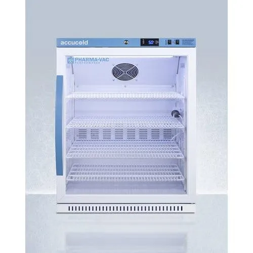 Accucold 6 Cu. Ft. Vaccine Refrigerator - Glass Door (ARG61PVBIADA)