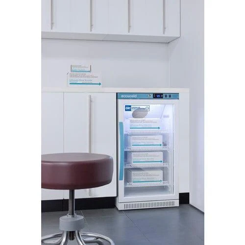 Accucold ARG31PVBIADA-CRT | 2.83 Cu.Ft. Upright Controlled Room Temperature Cabinet | ADA