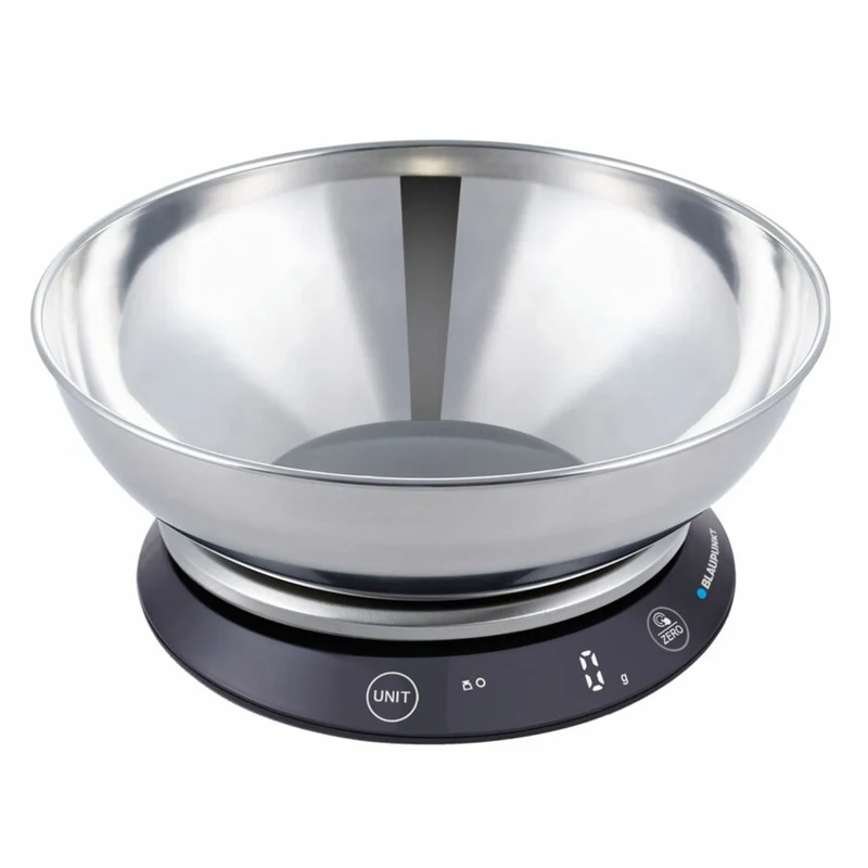 Báscula digital de cocina con bol extraíble de 1,4L y máx. 5kg Teclas táctiles