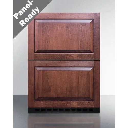 Summit 24" Wide Outdoor 2-Drawer All-Refrigerator, ADA Compliant ADRD241OS