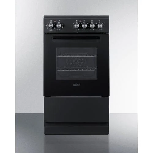 Summit 20" Wide Electric Smooth-Top Range REXT20BL