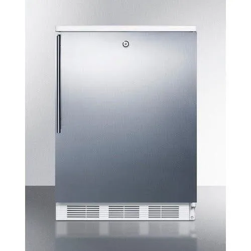 Accucold 24" Wide Refrigerator-Freezer CT66LWSSHV