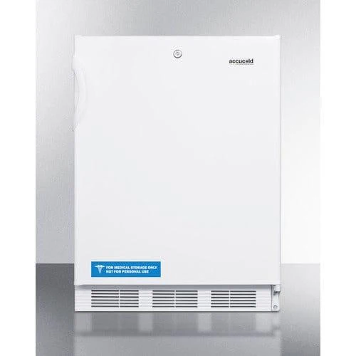 Accucold 24" Refrigerator-Freezer - White (CT66LWADA)