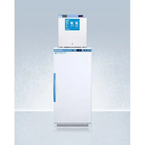 Accucold ARS8PV-FS24LSTACKMED2 24" Wide Combo All-Ref/All-Freezer