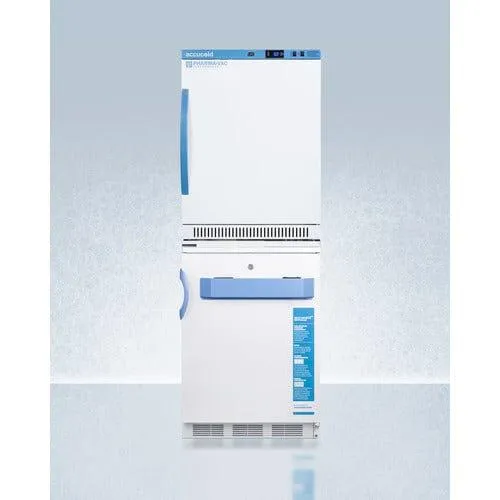 Accucold ARS6PV-VT65MLSTACKMED2 24" Wide All-Ref/All-Freezer Combo
