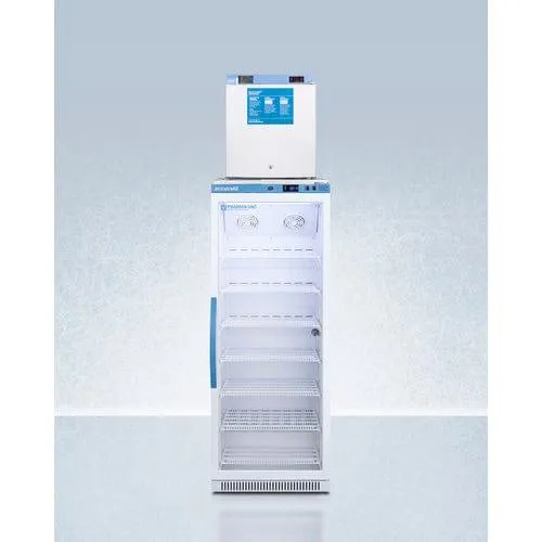 Accucold 24" ARG12PV-FS24LSTACKMED2 All-Fridge-All-Freezer Combo