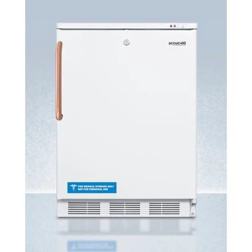 Accucold 24" Wide All-Freezer with Antimicrobial Pure Copper Handle VT65MLTBC