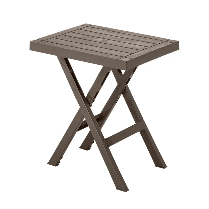 Mesa Plegable Rectangular Barú Mocca