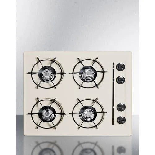 Summit 24" Wide 4-Burner Gas Cooktop SNL033