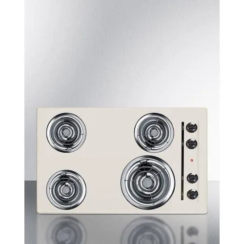 Summit 24" Wide 4-Burner Coil Cooktop SEL05