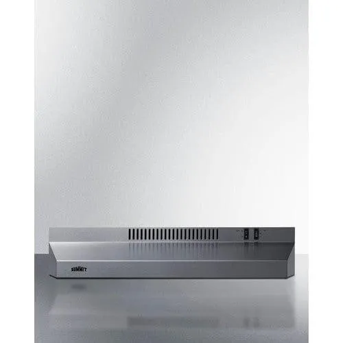 Summit 24" Stainless Range Hood - ADA Compliant (H24RSSADA)