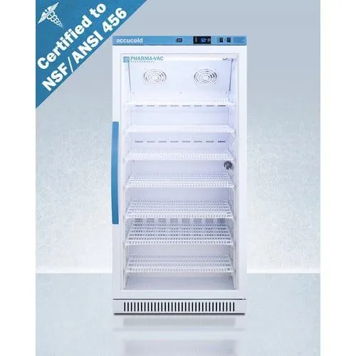 Accucold 8 Cu.Ft. Upright Vaccine Refrigerator, Certified to NSF/ANSI 456 Vaccine Storage Standard ARG8PV456