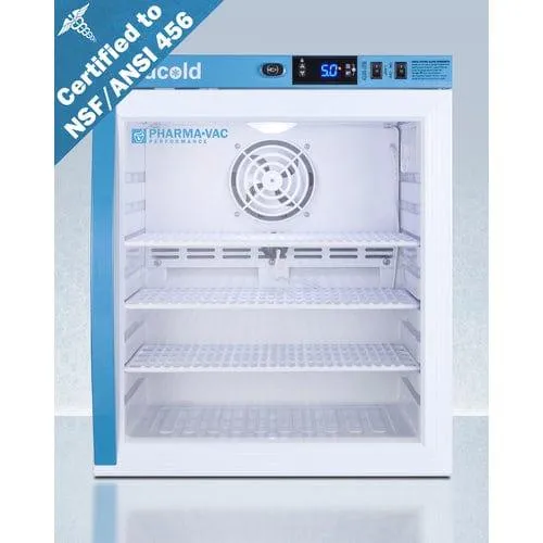 Accucold ARG1PV456 1 Cu. Ft. Compact Vaccine Refrigerator