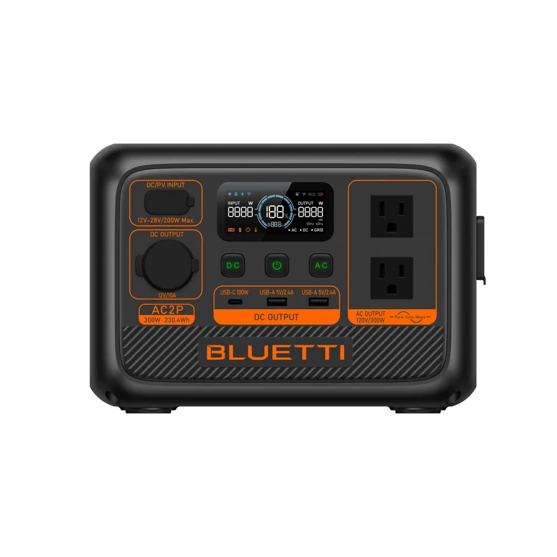 Bluetti AC2P Portable Power Station | 300W 230.4Wh