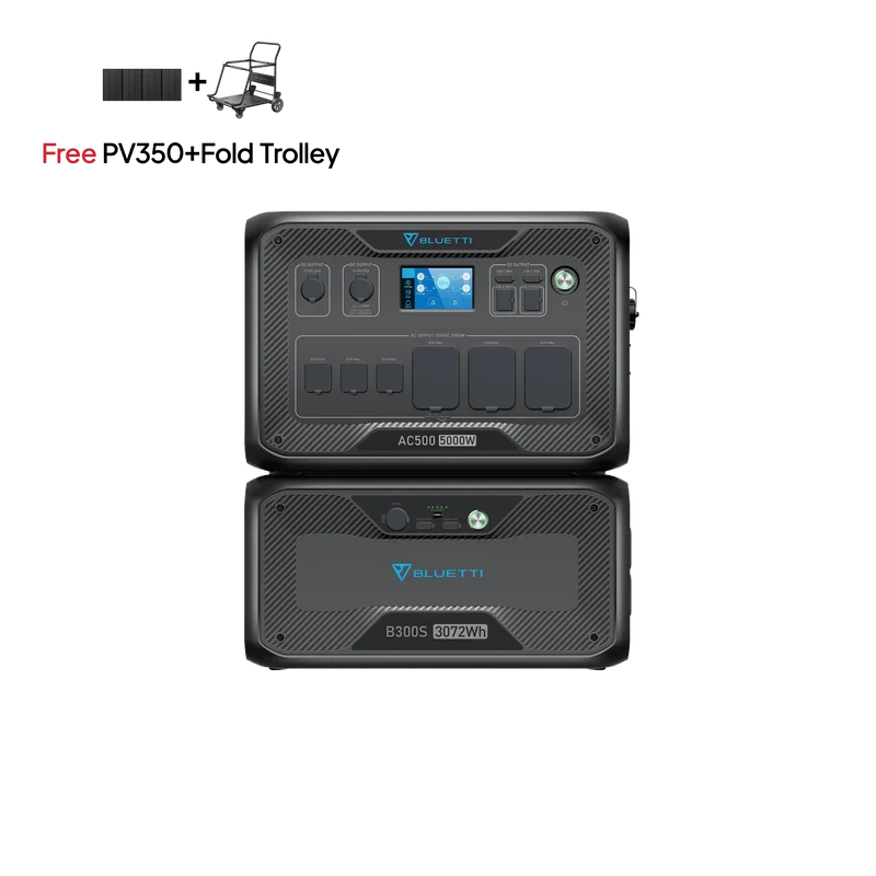 Bluetti AC500 + B300/B300S | Home Battery Backup