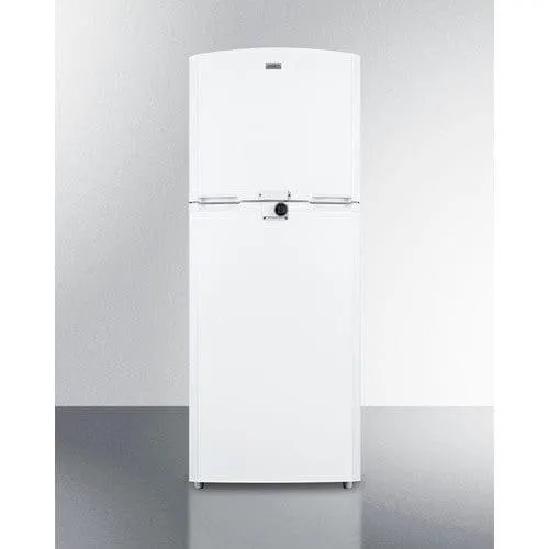 Summit 26" Wide Top Mount Refrigerator-Freezer FF1427WLLF2