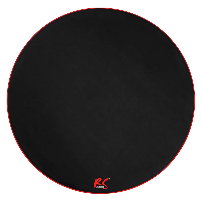 NanoRS RS172 Alfombrilla para silla de juego, Alfombra protectora, redonda, 100 cm