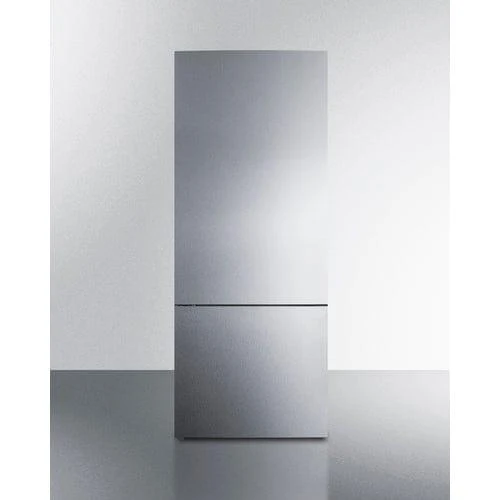Summit 28" Wide Bottom Freezer Refrigerator FFBF279SSXLHD