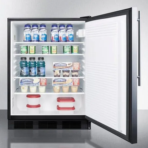 Accucold 24" Wide All-Refrigerator FF7BKSSHV