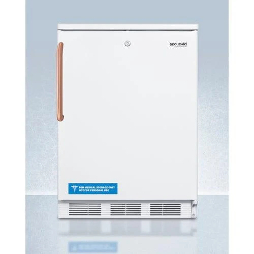 Accucold FF6LWTBC | 24" Wide All-Refrigerator w/ Pure Copper Handle