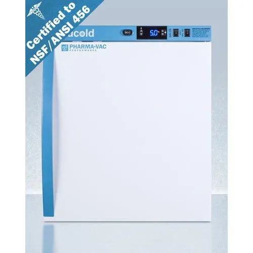 Accucold 1 Cu.Ft. Compact Vaccine Refrigerator, Certified to NSF/ANSI 456 Vaccine Storage Standard ARS1PV456