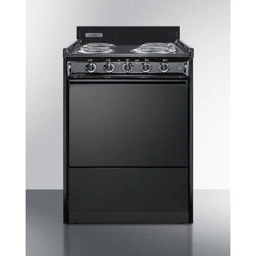 Summit 24" Wide Electric Coil Range TEM610C
