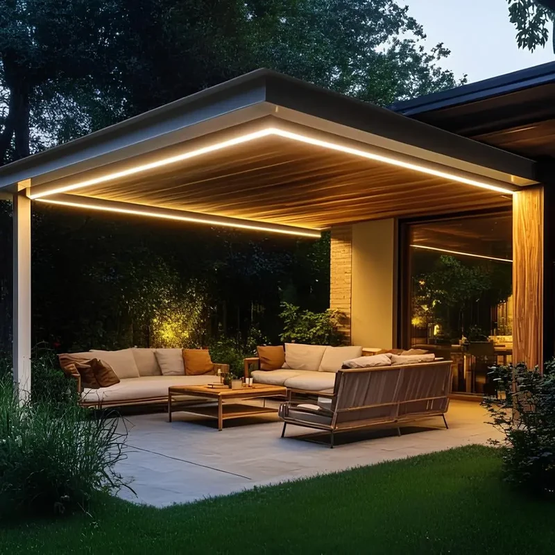 Smart LED strip with motion sensor