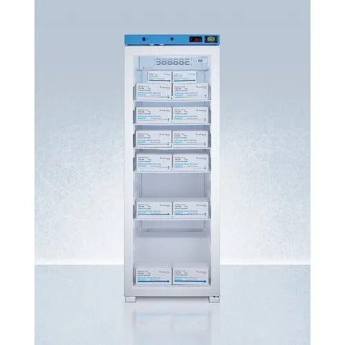 EQTemp ACR1322GLHD 24" Wide Upright Healthcare Refrigerator by Accucold
