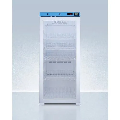 EQTemp ACR1012GNSF456LHD 24" Wide Upright Healthcare Refrigerator | Vaccine Storage