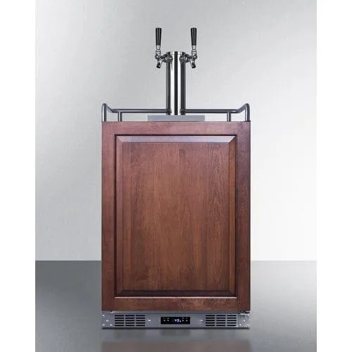 Summit Panel-Ready Kegerator - Twin Tap (SBC682PNRTWIN)