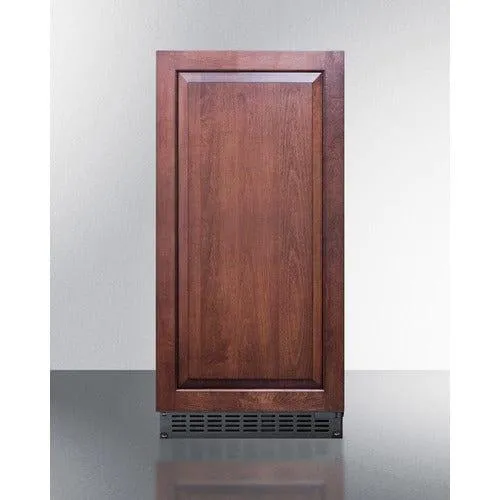 Summit 62 lb. Clear Outdoor Icemaker (Panel Not Included) BIM68OSGDRIF