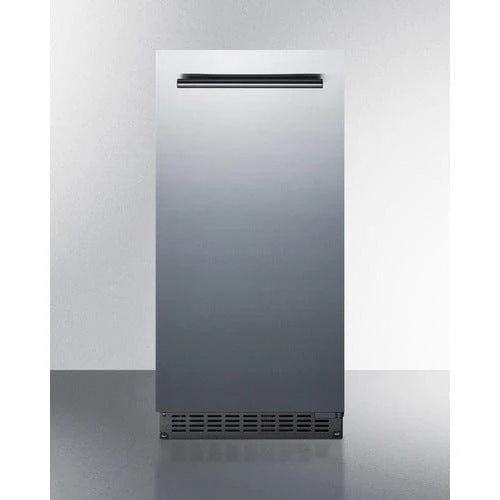 Summit 62 lb. Clear Outdoor/Indoor Icemaker BIM68OSGDR