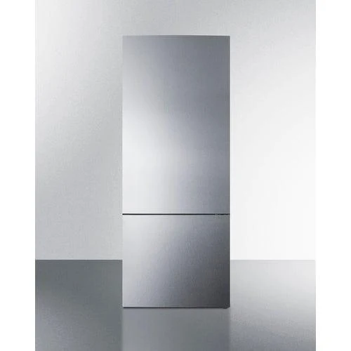 Summit 28" Wide Bottom Freezer Refrigerator FFBF279SSX