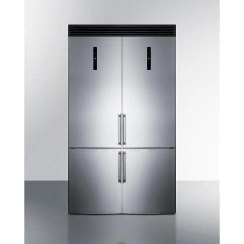 Summit 48" Wide Bottom Freezer Refrigerator Set FFBF181ES2KIT48