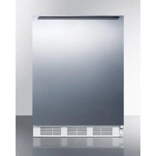 Summit 24" Wide Refrigerator-Freezer CT661WSSHH