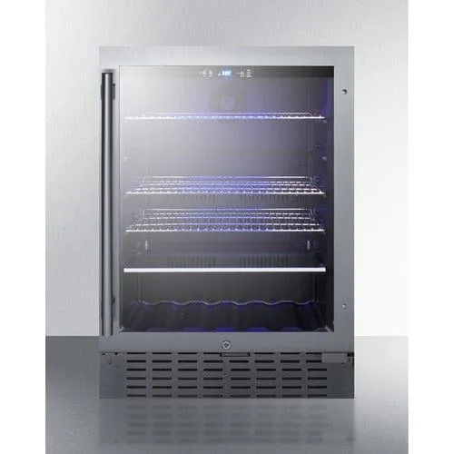 Summit 24" Wide Built-In Beverage Cooler SCR2466B