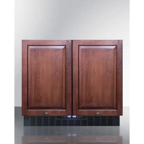 Summit 36" Wide Built-In Refrigerator-Freezer (Panels Not Included) FFRF36IF