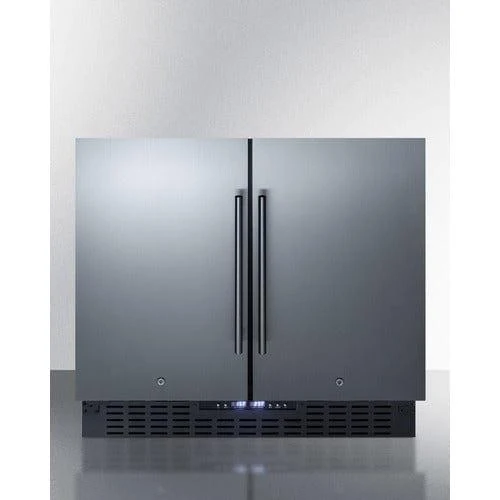 Summit 36" Wide Built-In Refrigerator-Freezer FFRF36