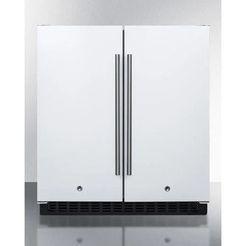 Summit 30" Wide Built-In Refrigerator-Freezer FFRF3075W
