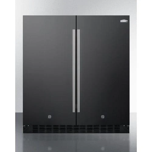 Summit 30" Wide Built-In Refrigerator-Freezer FFRF3070B