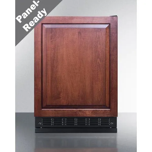 Summit CT66BK2SSRSIF | 24" Wide Refrigerator-Freezer